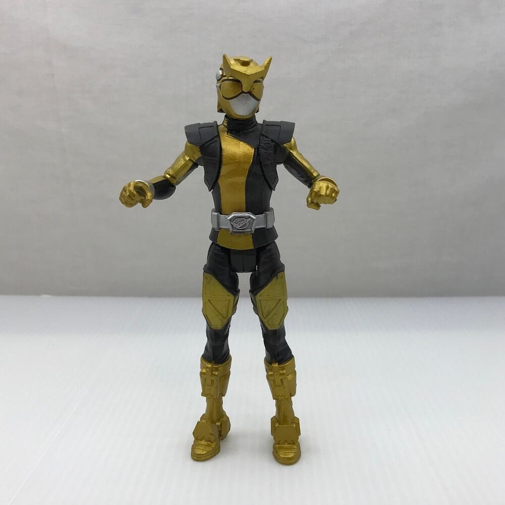Power Rangers Beast Morphers Gold Ranger Nate Silva Action Figure 6”